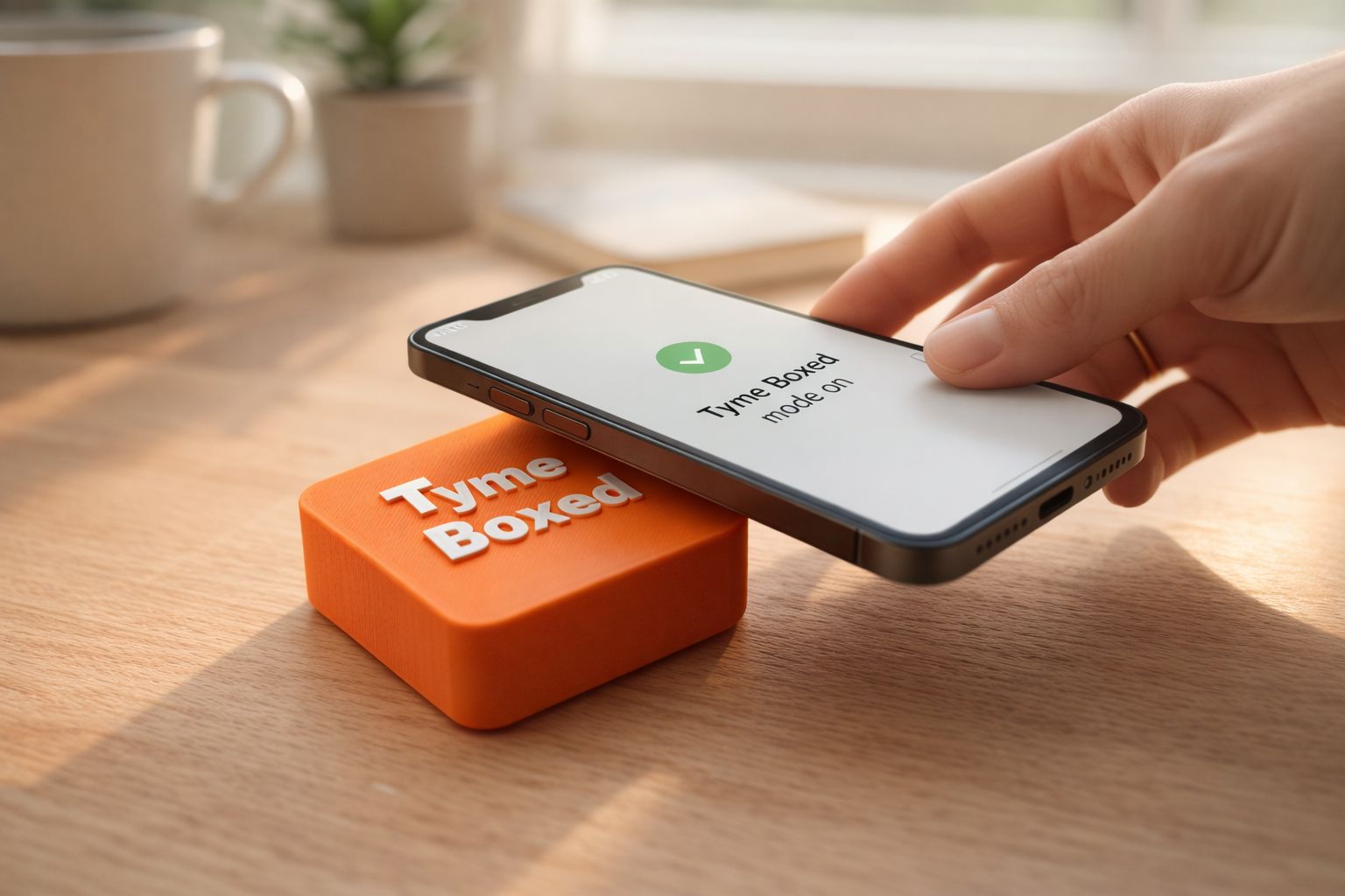 Tyme Boxed — the physical key to your phone's most distracting apps