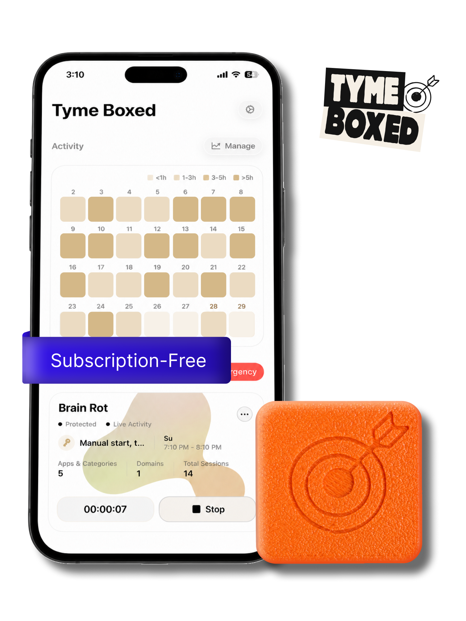 Tyme Boxed device